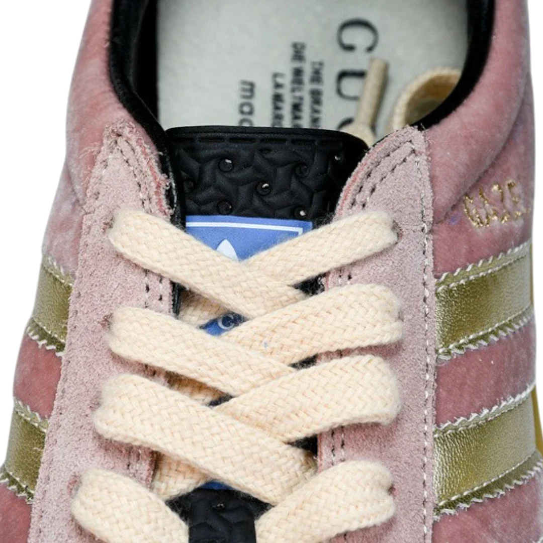 Guссi x Gazelle 'Pink Velvet'