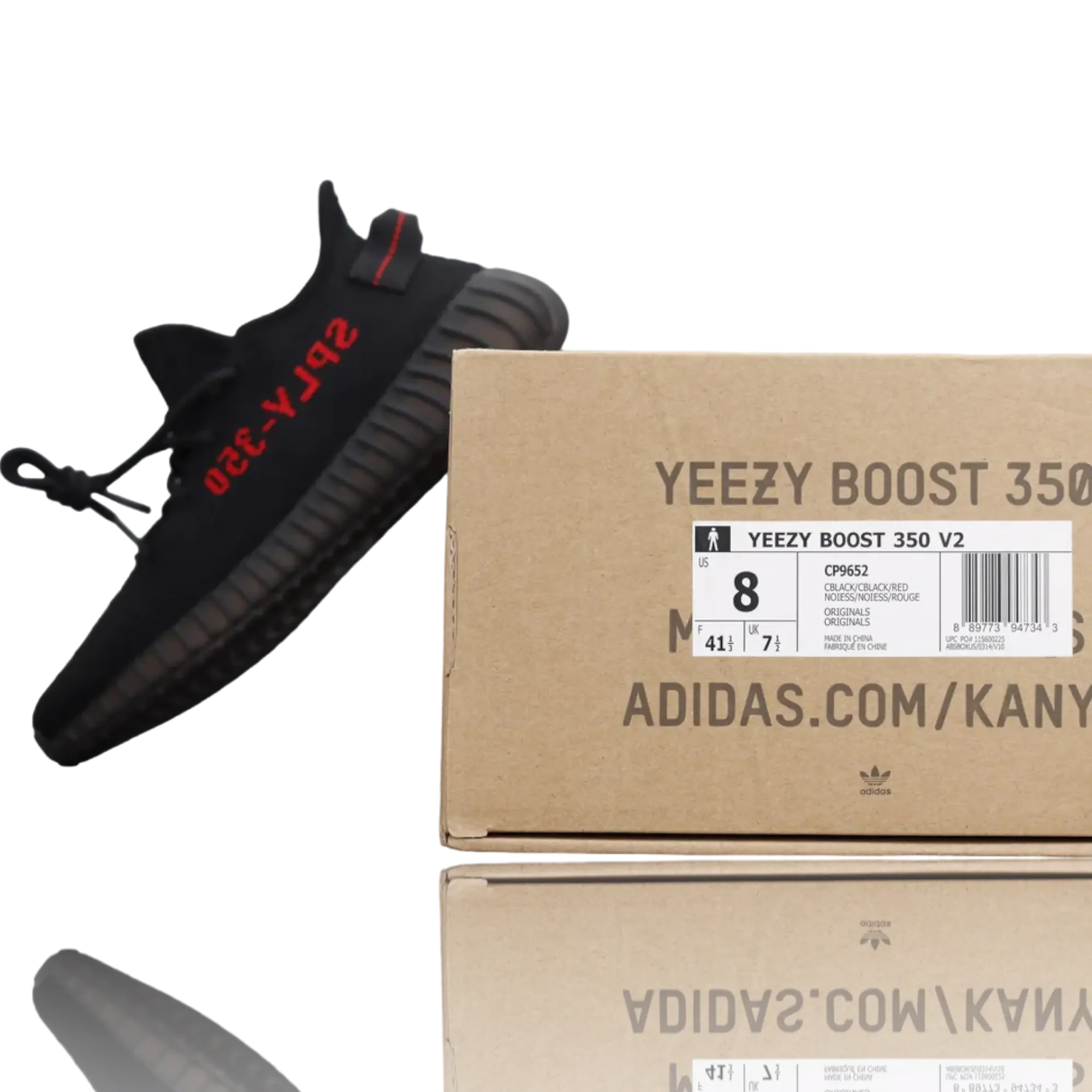 Yzy Boost 350 V2 'Bred'