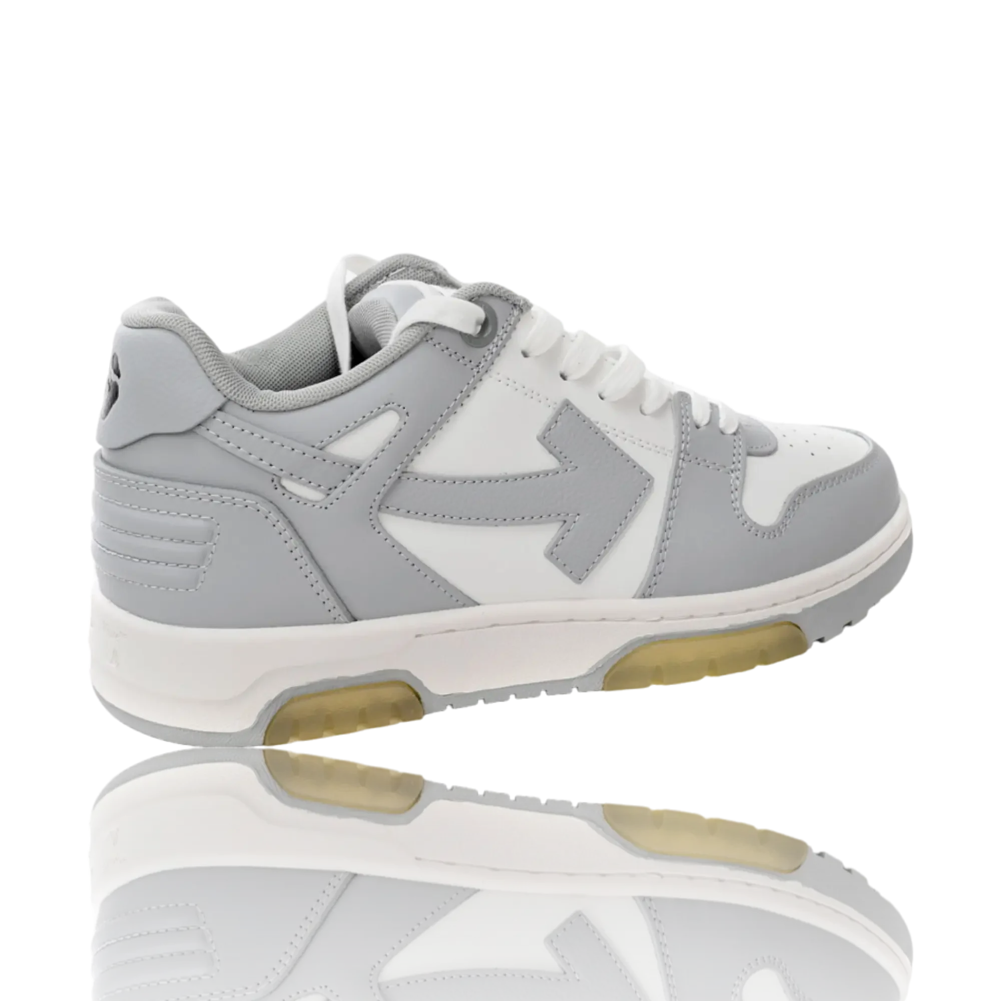 Off-White Out Of Office Low Top 'Grey White'
