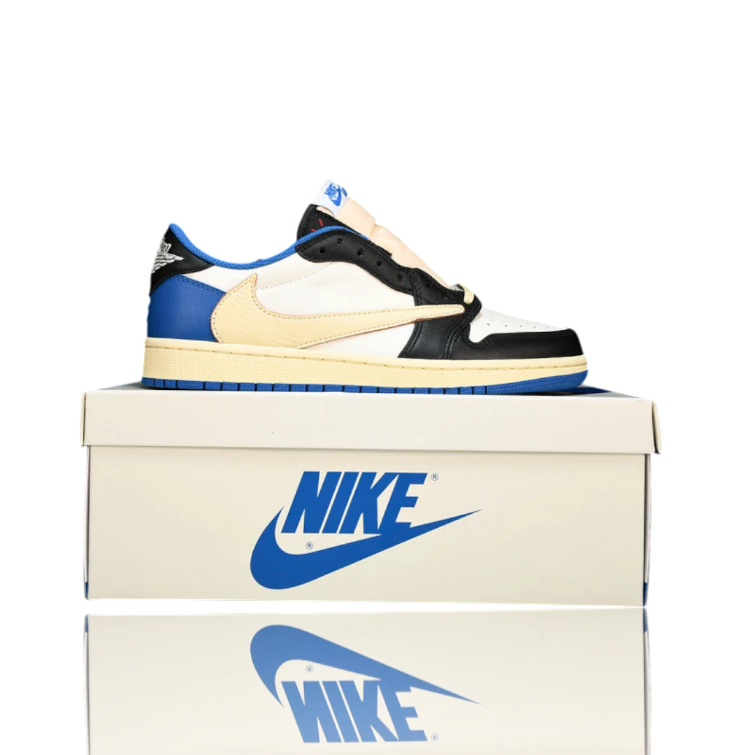 Travis Scott x AJ1 Low OG Fragment ‘Military Blue’