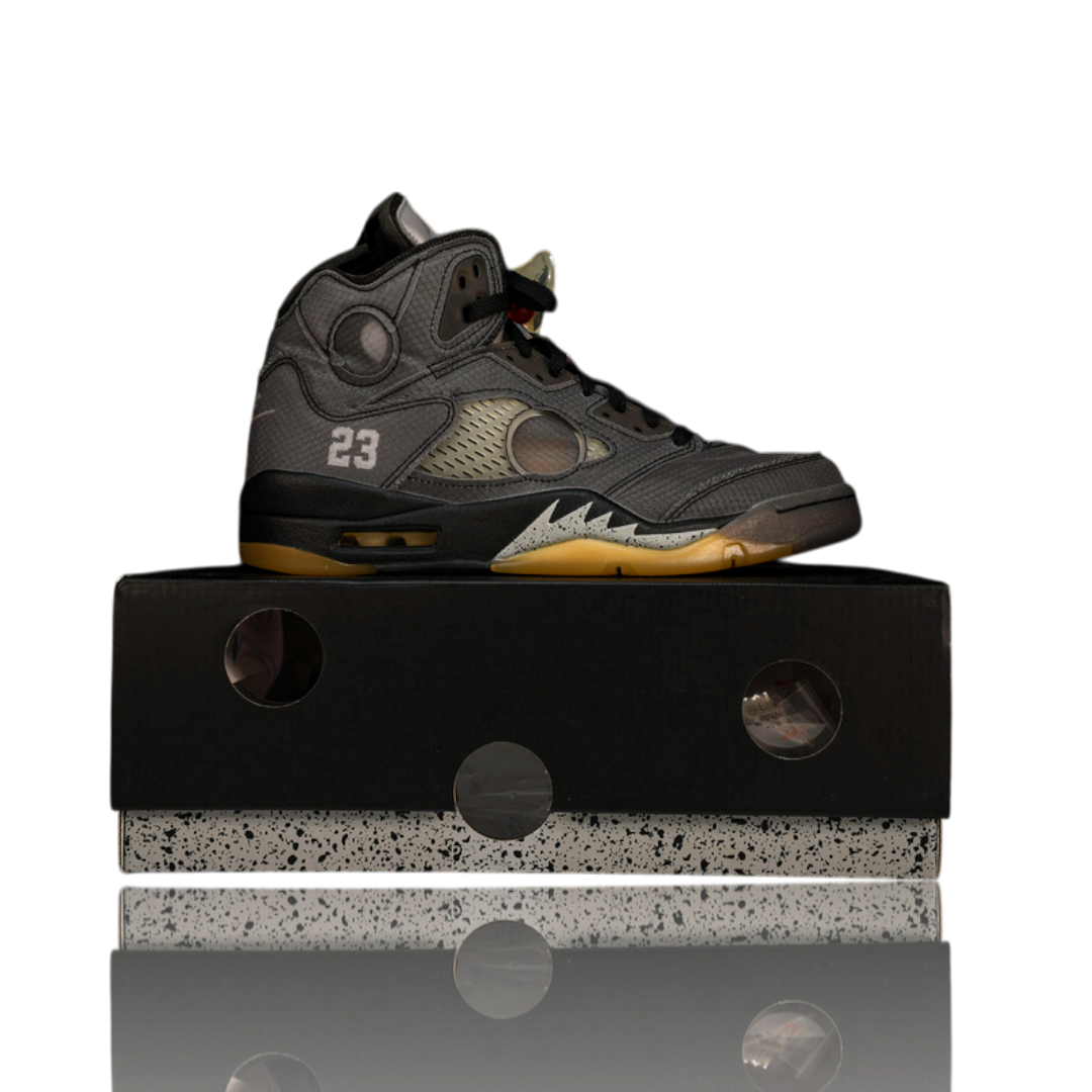 Off-White x AJ5 Retro 'Muslin'