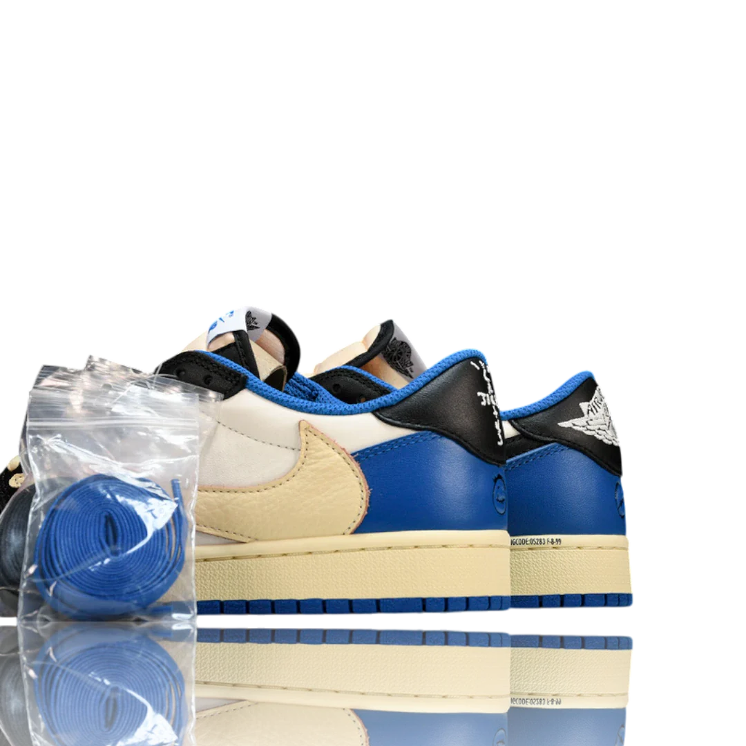 Travis Scott x AJ1 Low OG Fragment ‘Military Blue’