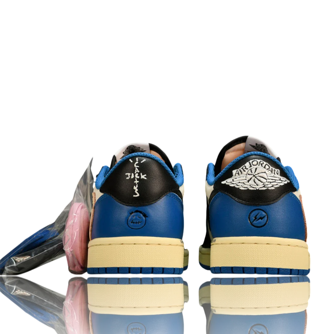 Travis Scott x AJ1 Low OG Fragment ‘Military Blue’