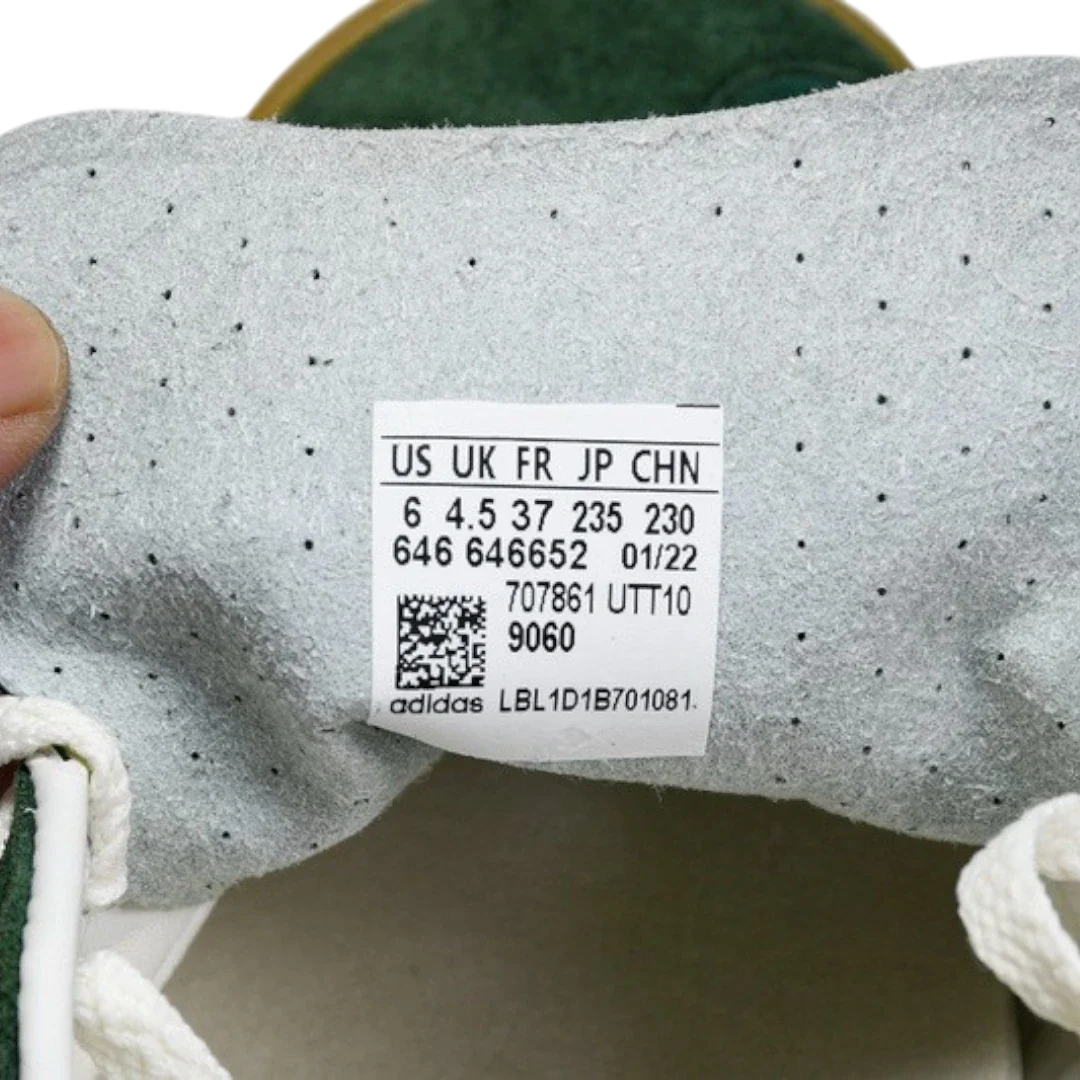 Guссi x Gazelle 'Green Suede'