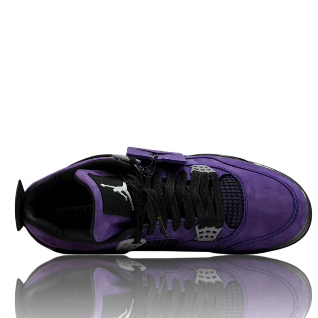 Travis Scott x AJ4 Retro Purple 'Friends and Family'