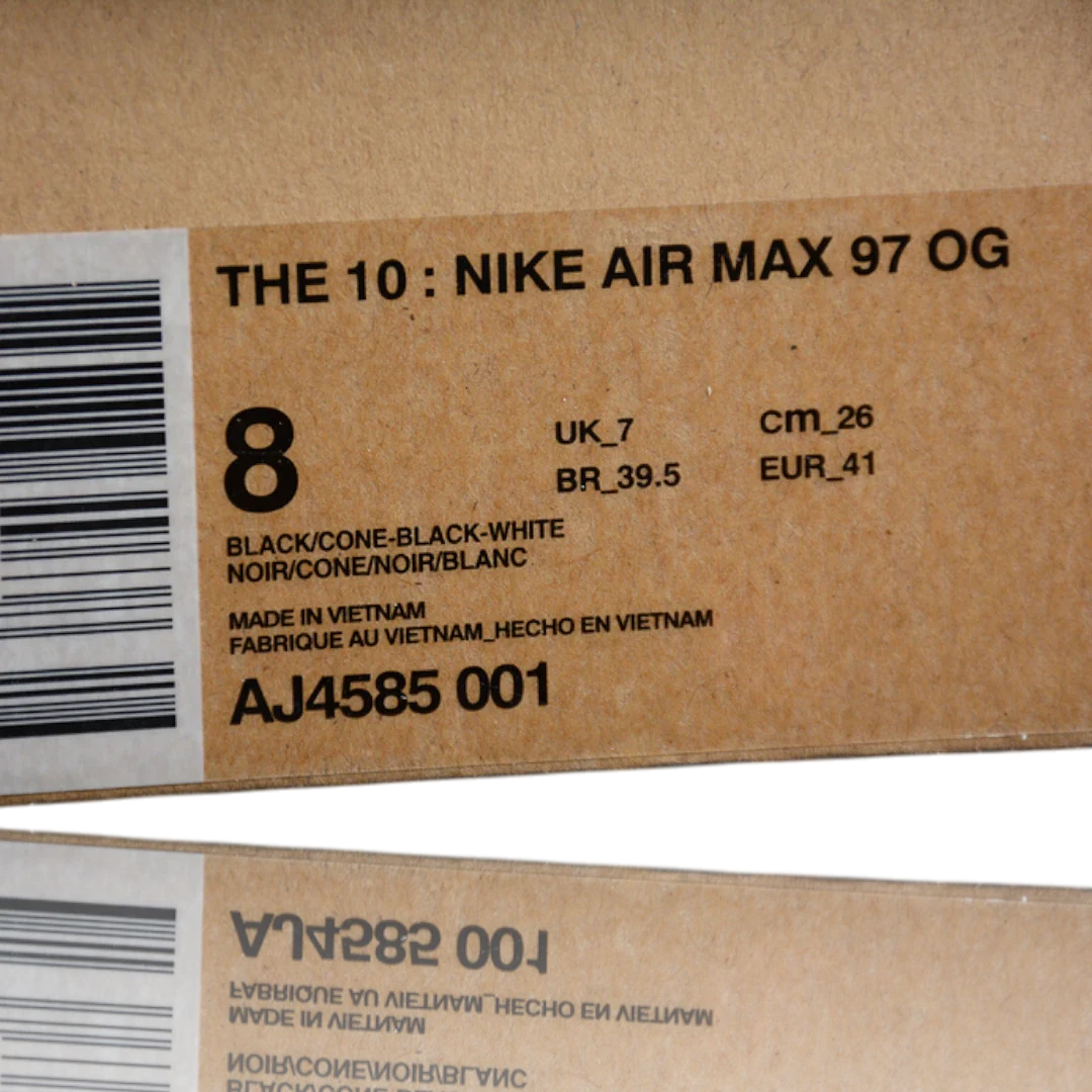 Off-White x AM97 OG 'Black'