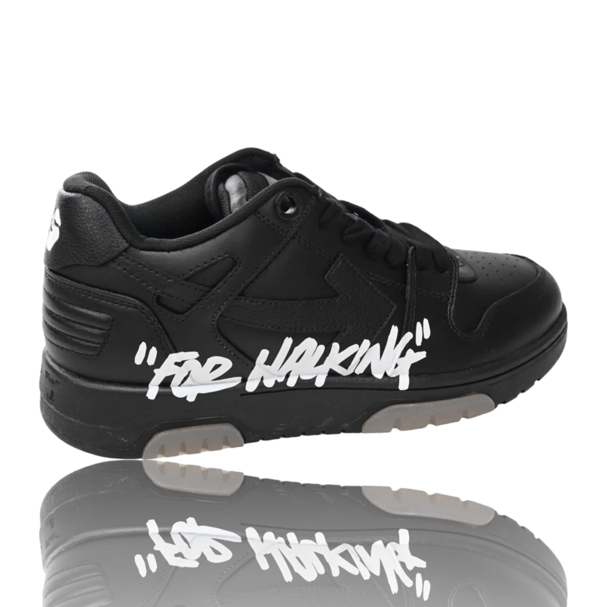 Off-White Out Of Office Low Top 'For Walking' Black White