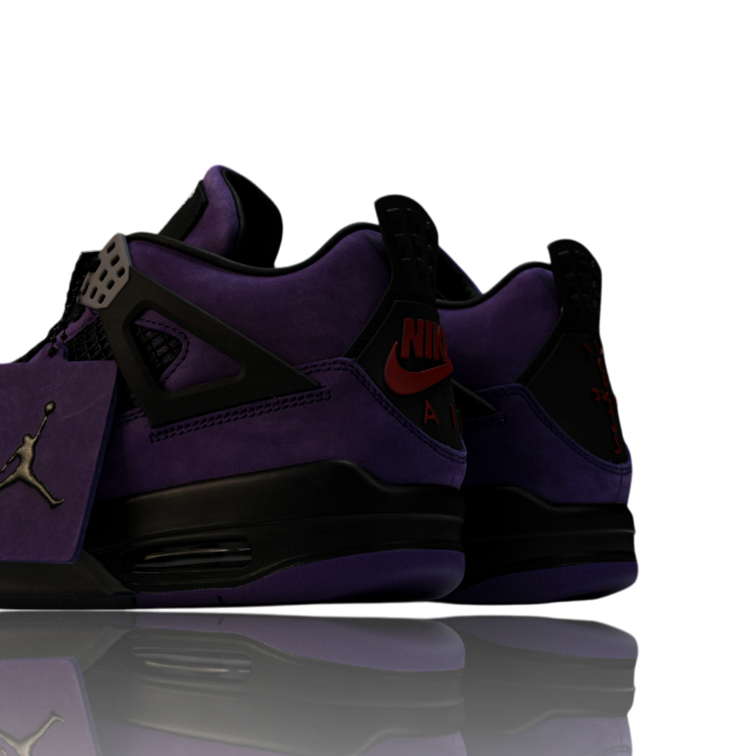 Travis Scott x AJ4 Retro Purple 'Friends and Family'