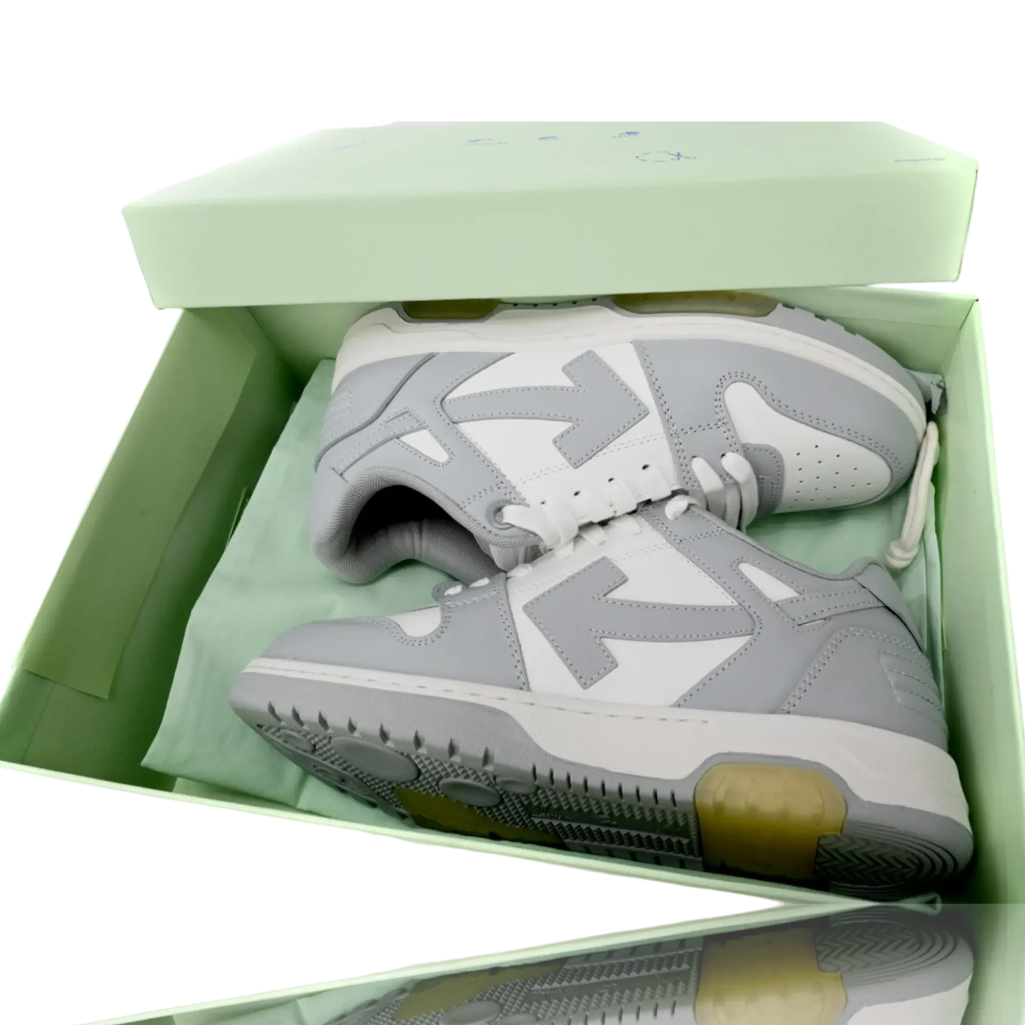 Off-White Out Of Office Low Top 'Grey White'