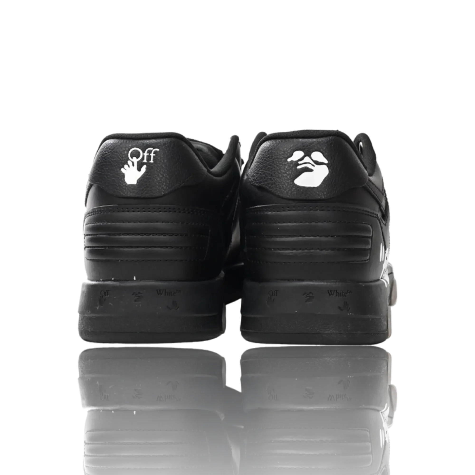 Off-White Out Of Office Low Top 'For Walking' Black White