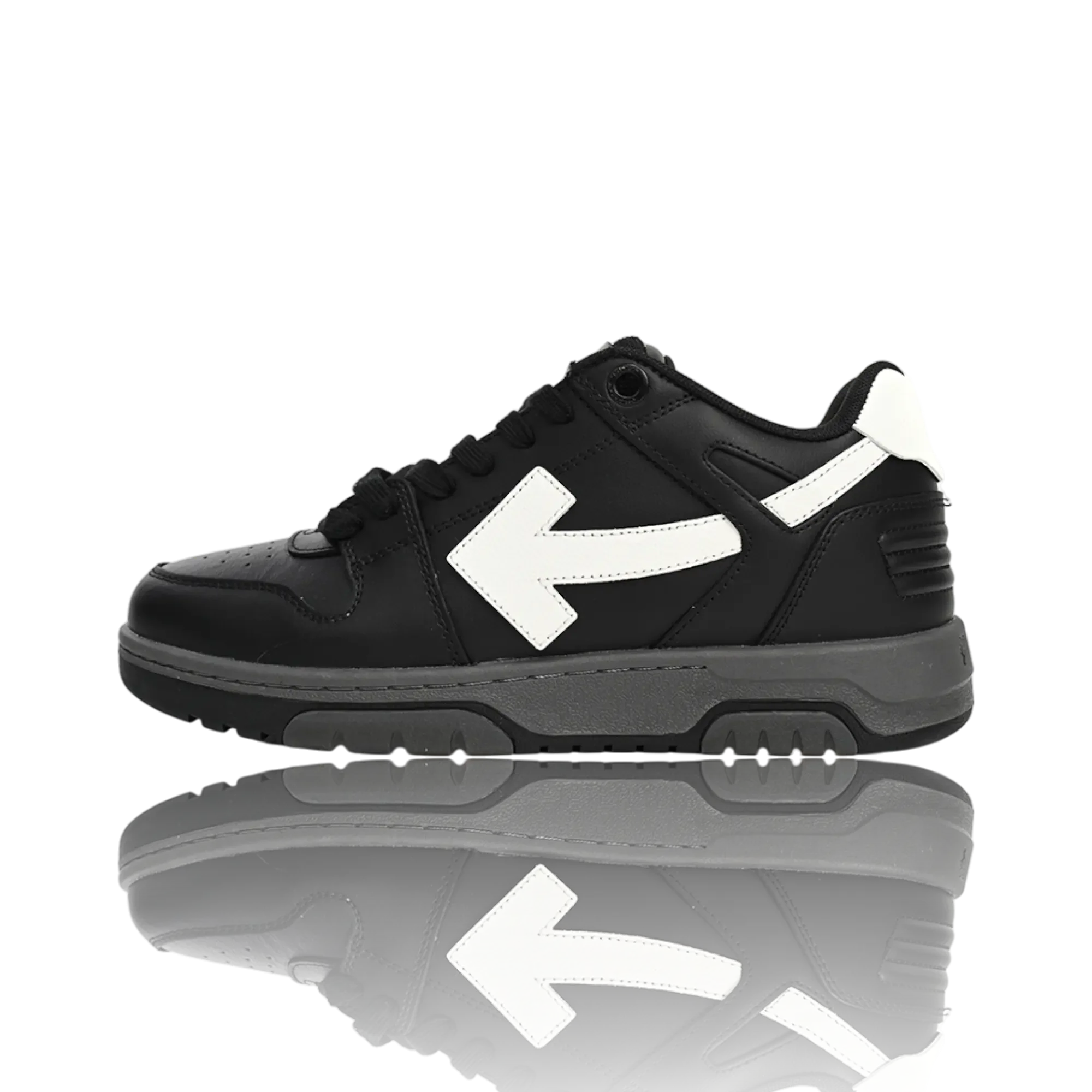 Off-White Out Of Office Low Top 'Black White'