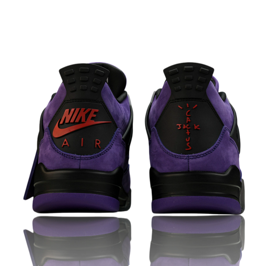Travis Scott x AJ4 Retro Purple 'Friends and Family'