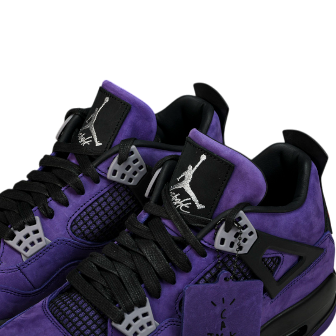 Travis Scott x AJ4 Retro Purple 'Friends and Family'