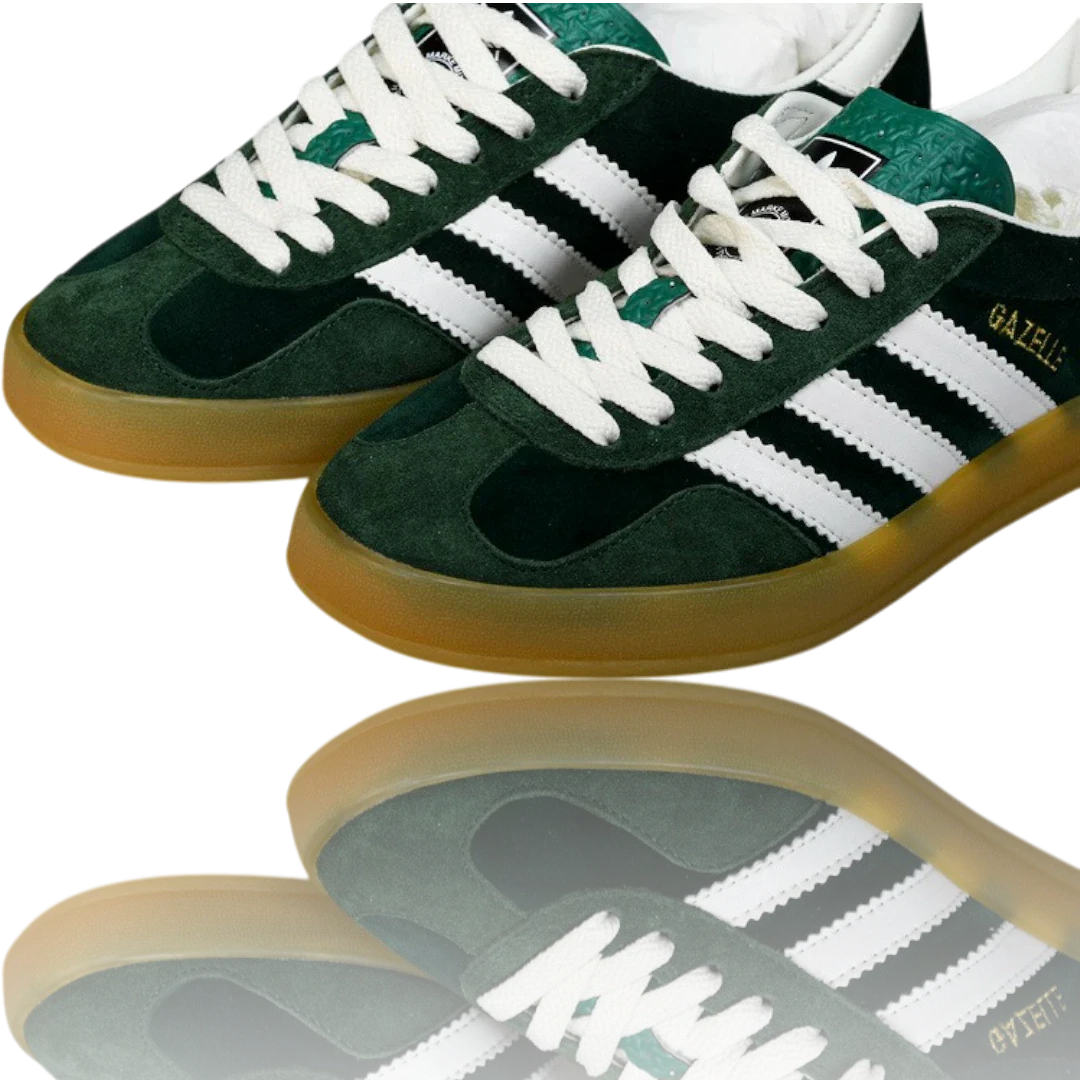 Guссi x Gazelle 'Green Suede'