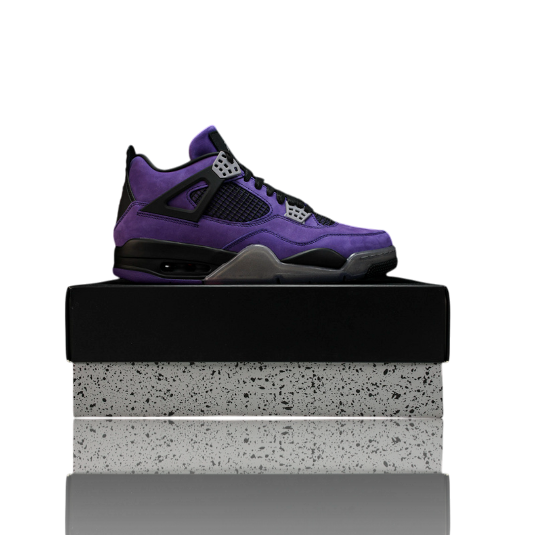 Travis Scott x AJ4 Retro Purple 'Friends and Family'