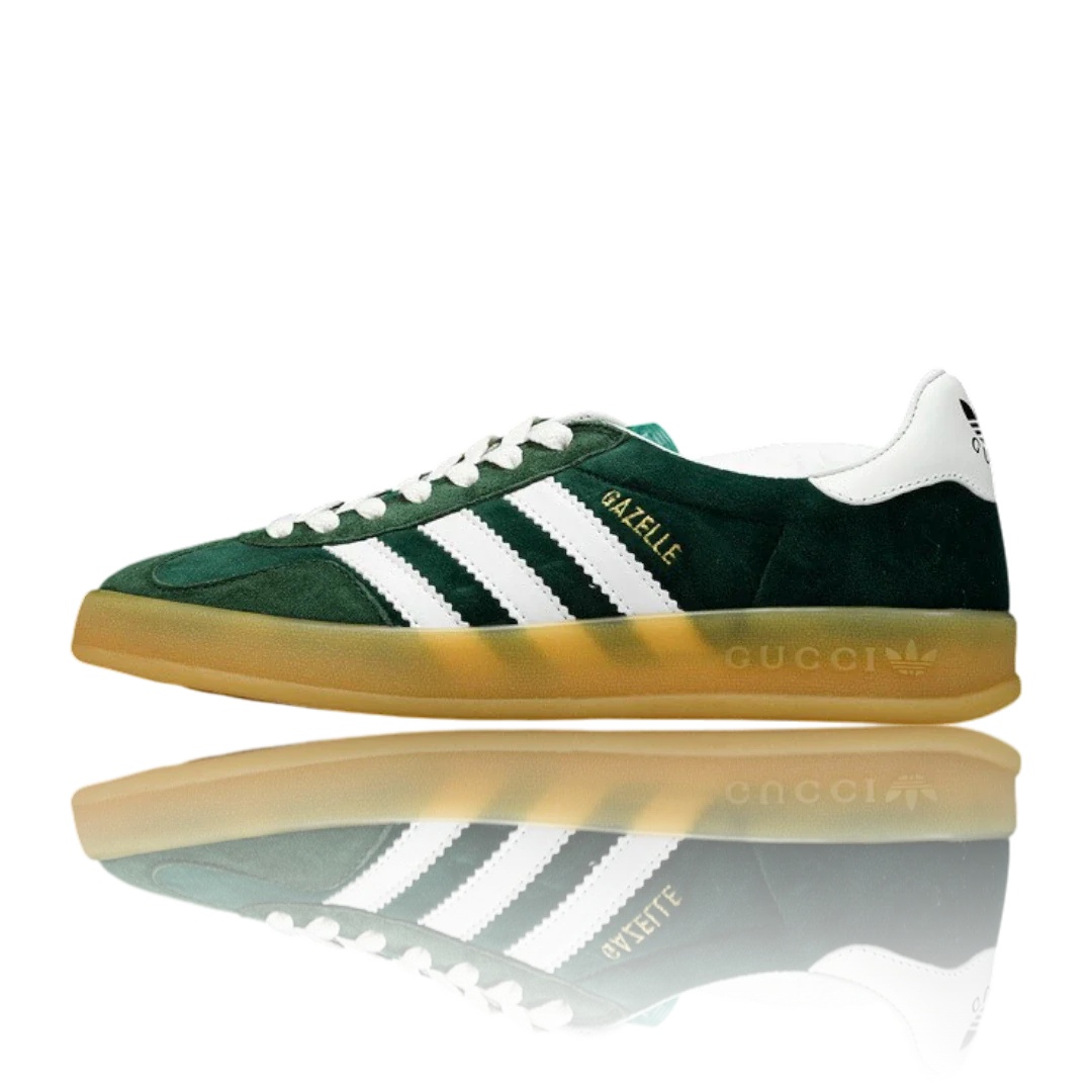 Guссi x Gazelle 'Green Suede'