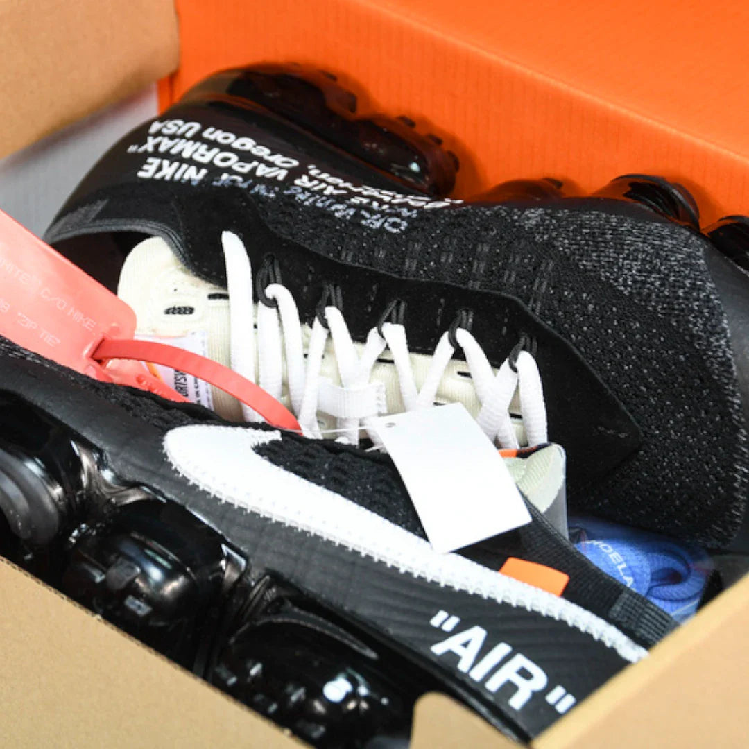 Off-White x Air VaporMax 'Black White'
