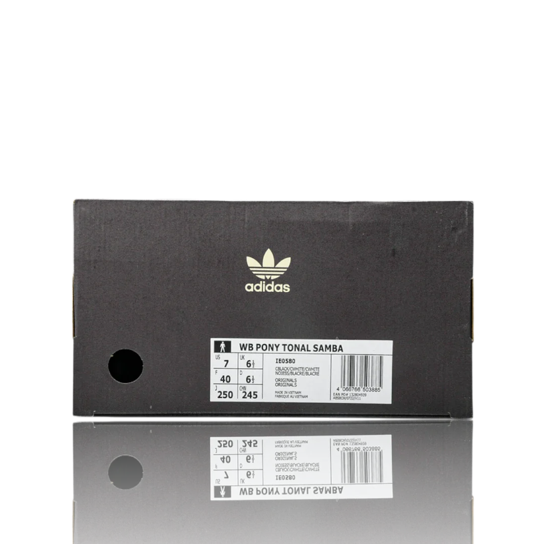 Samba x Wales Bonner Pony Tonal 'Core Black'
