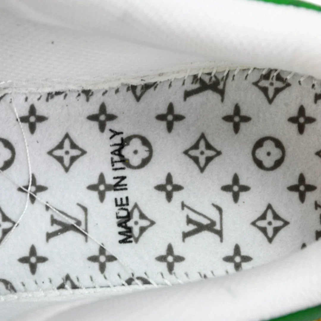 Louis Vuittоп x AF1 By Virgil Abloh 'Black Green Yellow'