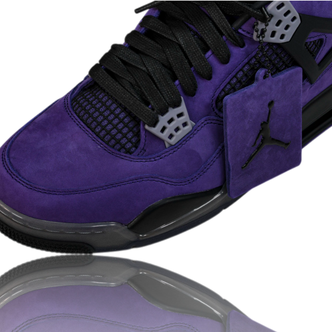 Travis Scott x AJ4 Retro Purple 'Friends and Family'
