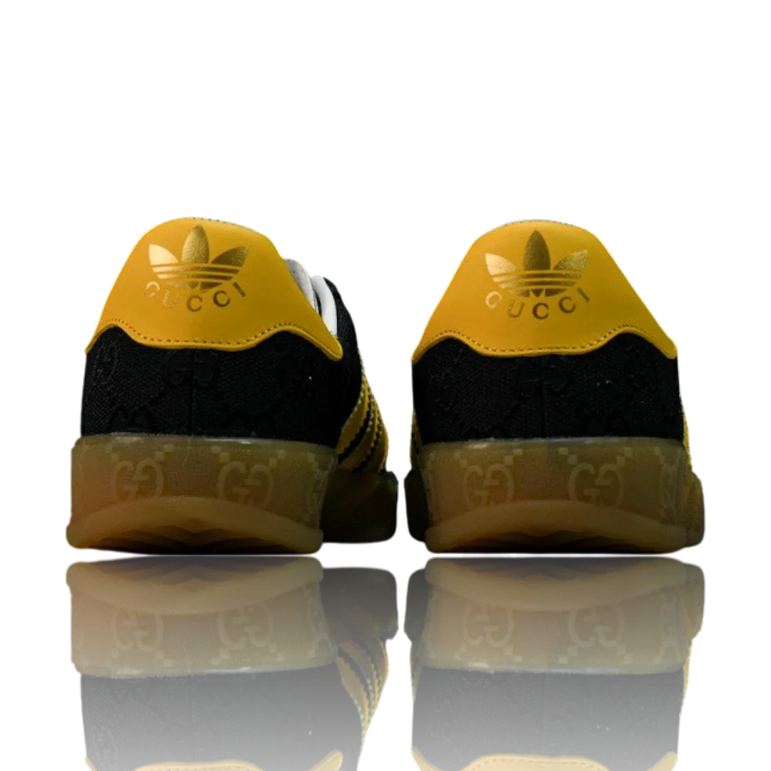 Guссi x Gazelle 'Black GG Monogram'