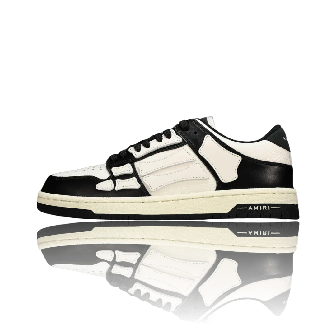 Amiri Skel Top Low 'Black White'