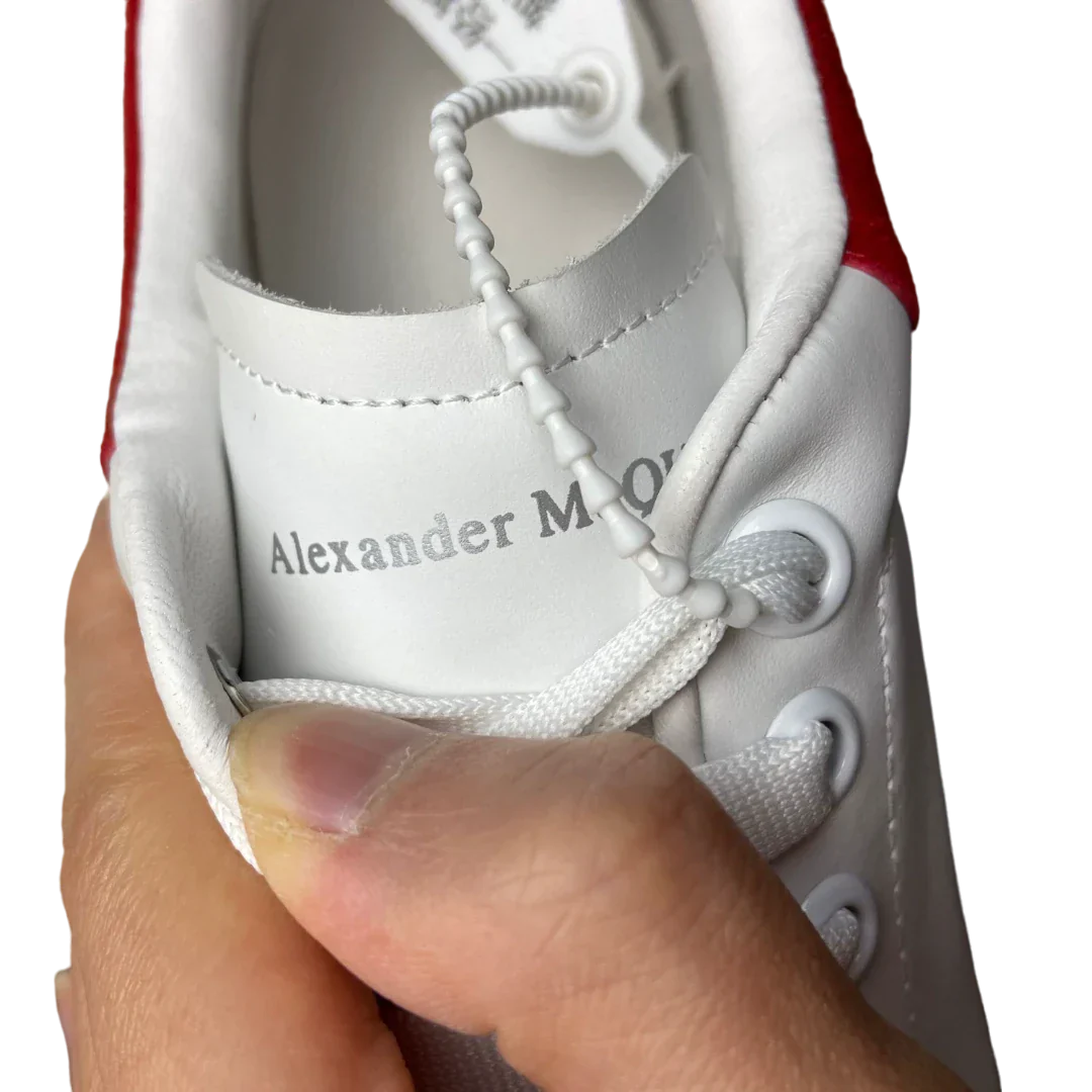 McQueen Oversized 'White Lust Red'