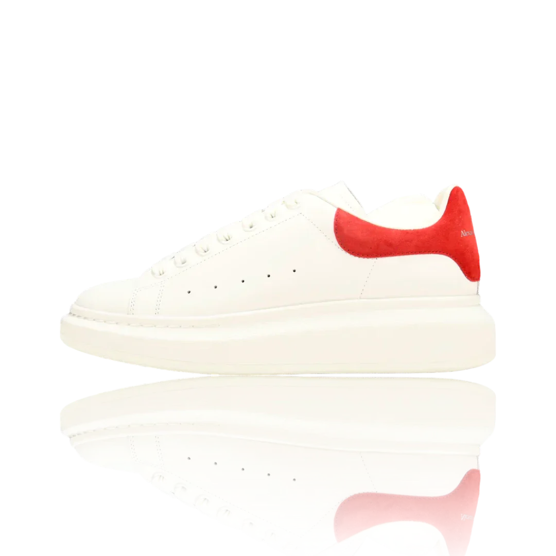 McQueen Oversized 'White Lust Red'