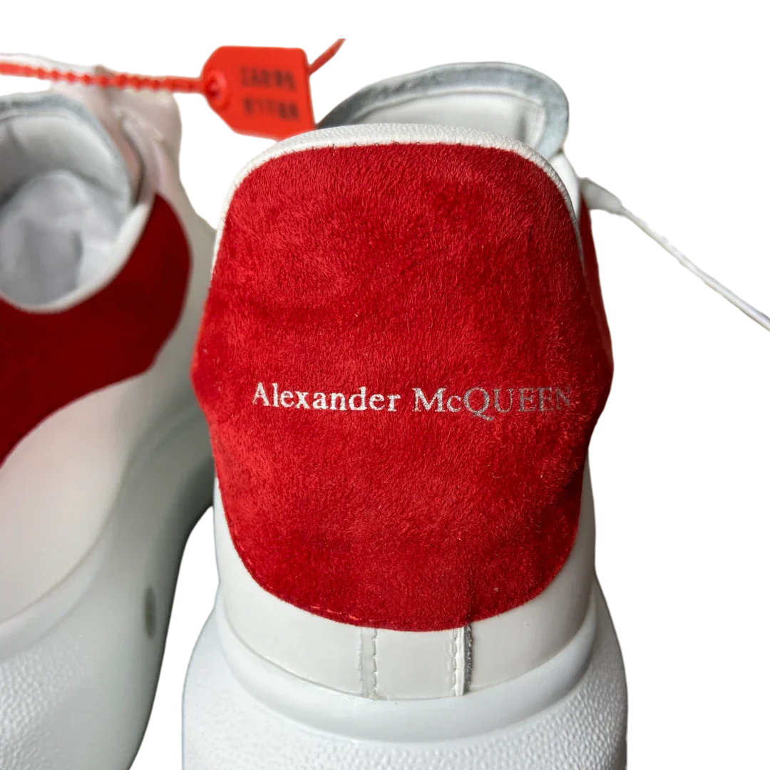 McQueen Oversized 'White Lust Red'