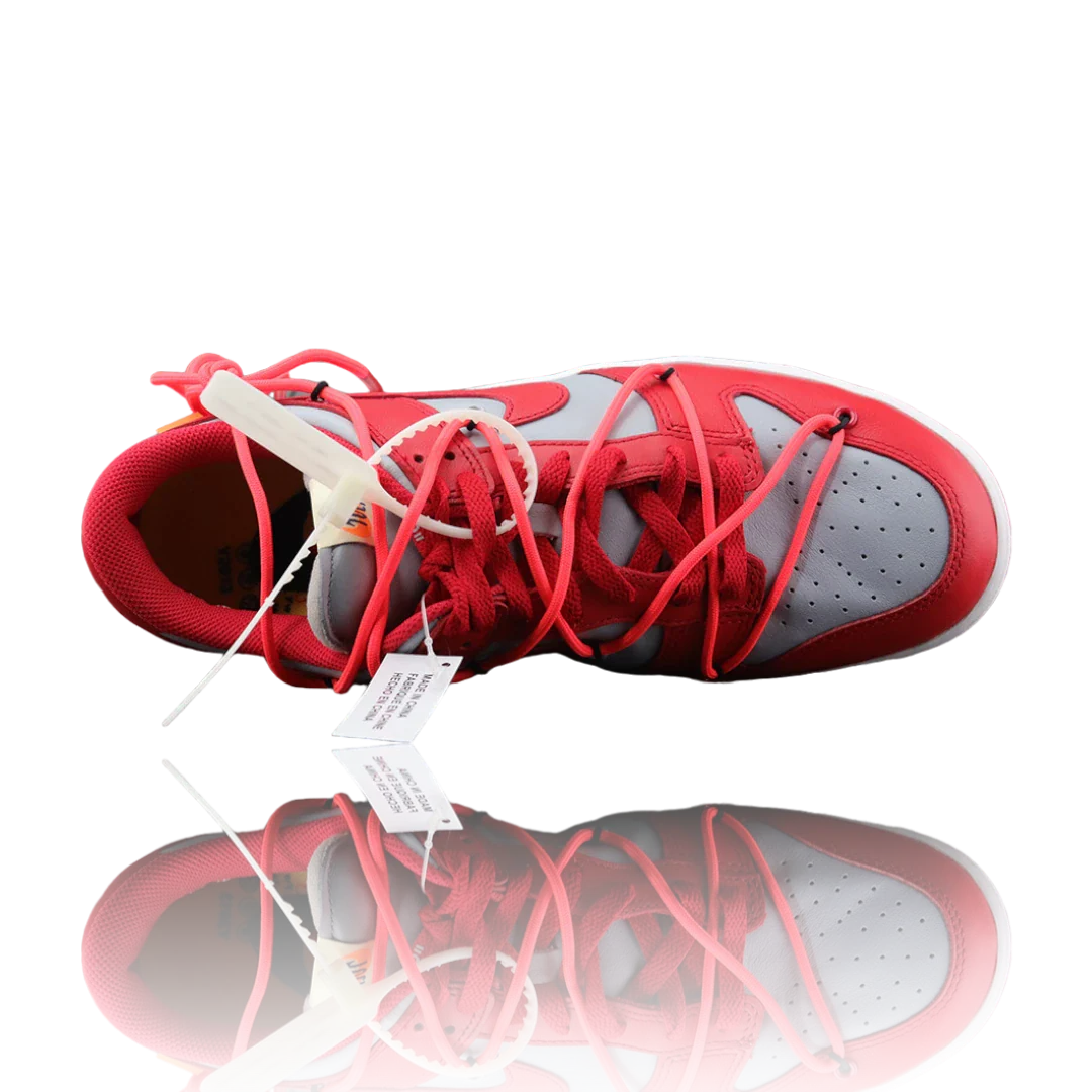 Off-White x SB Dnk Low 'University Red'