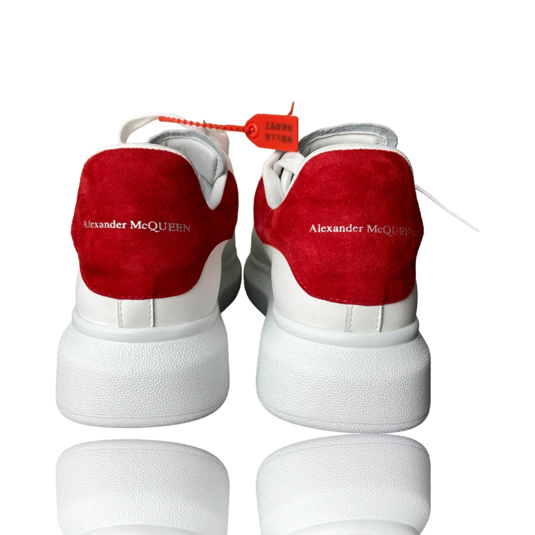 McQueen Oversized 'White Lust Red'