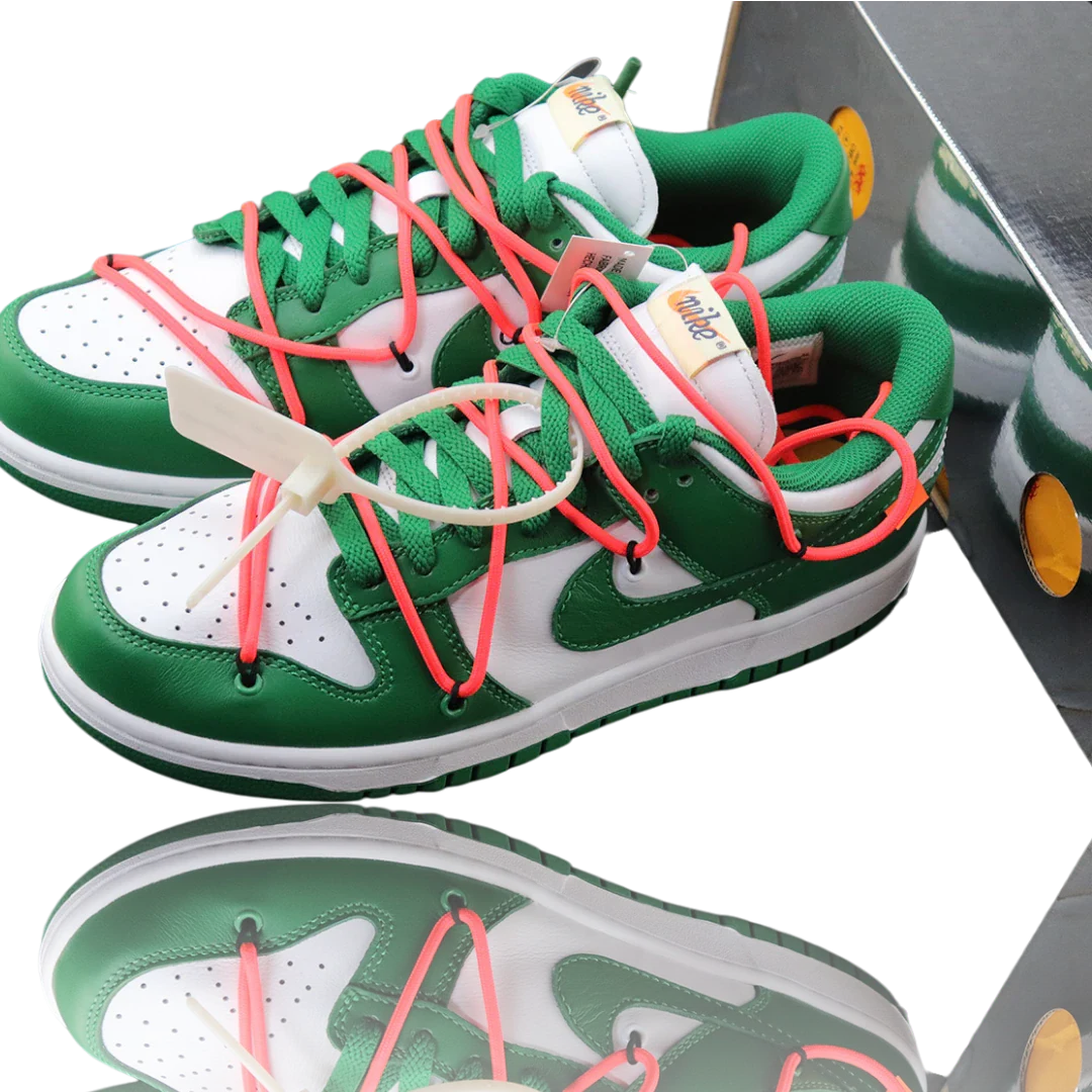 Off-White x SB Dnk Low 'Pine Green'