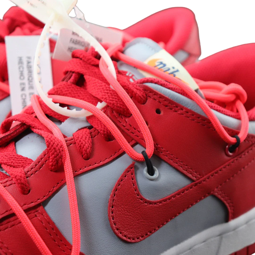Off-White x SB Dnk Low 'University Red'