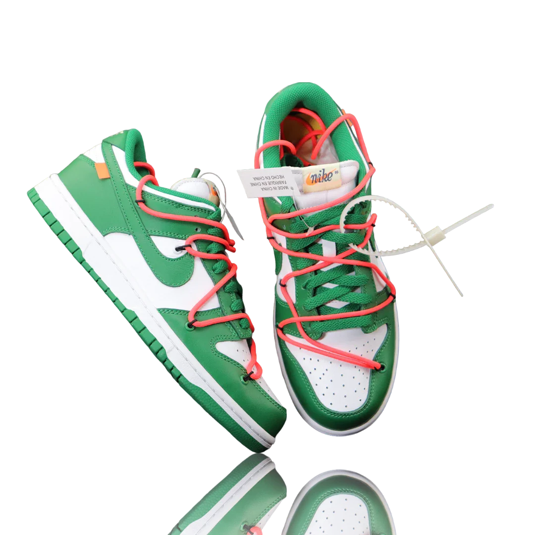 Off-White x SB Dnk Low 'Pine Green'