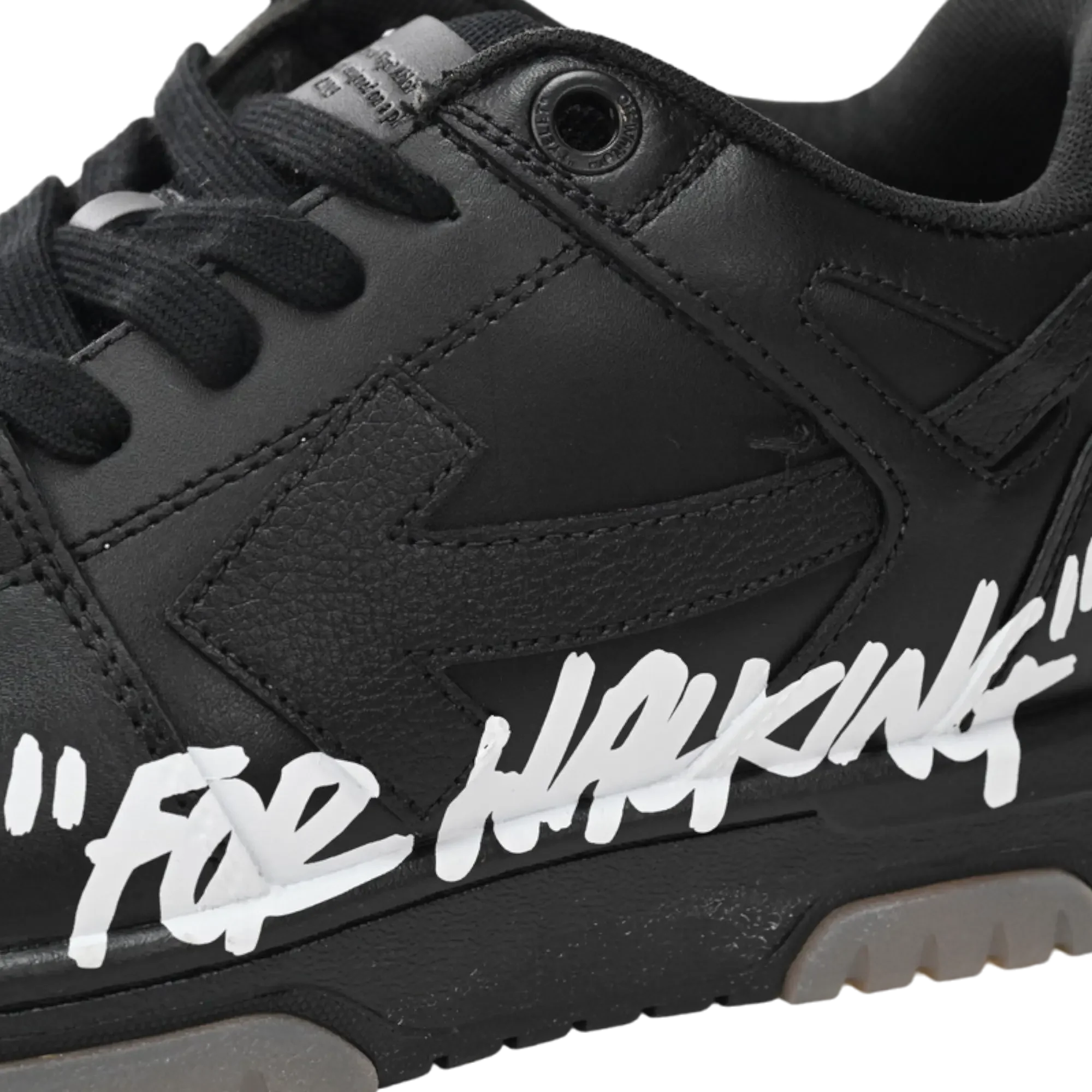 Off-White Out Of Office Low Top 'For Walking' Black White