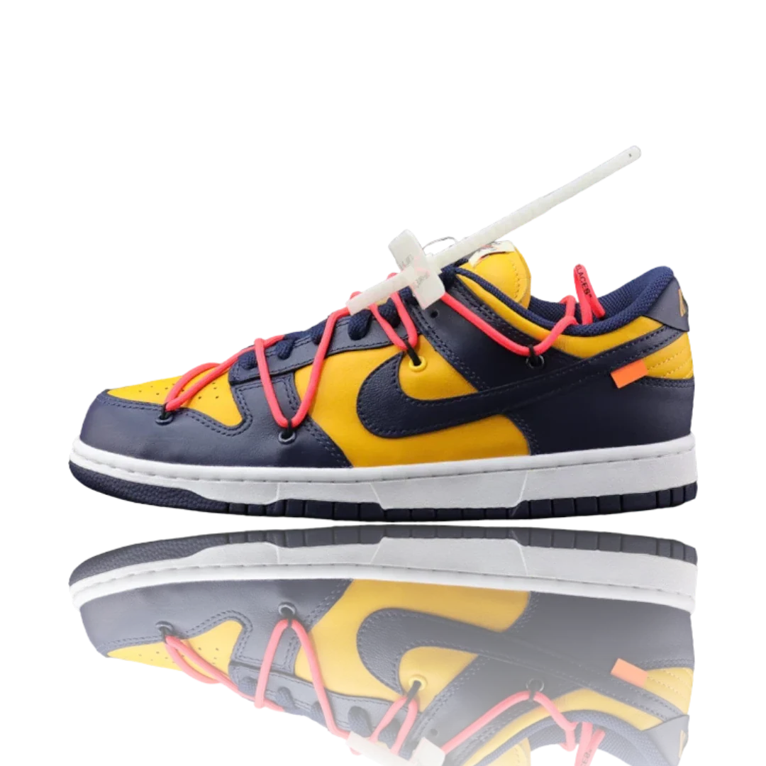 Off-White x SB Dnk Low 'University Gold'