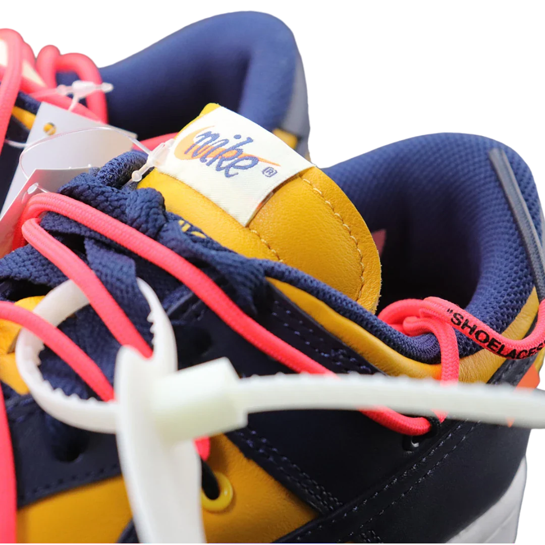 Off-White x SB Dnk Low 'University Gold'