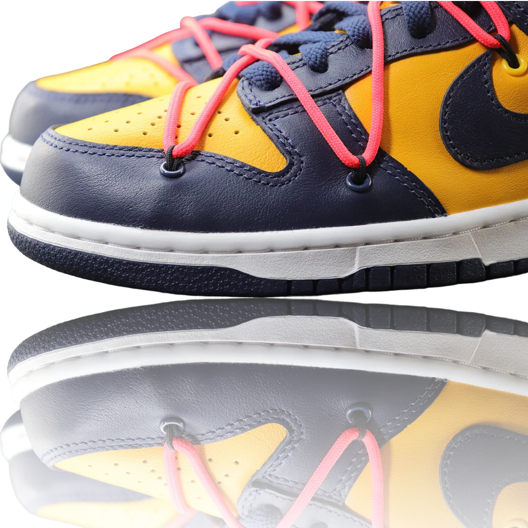Off-White x SB Dnk Low 'University Gold'