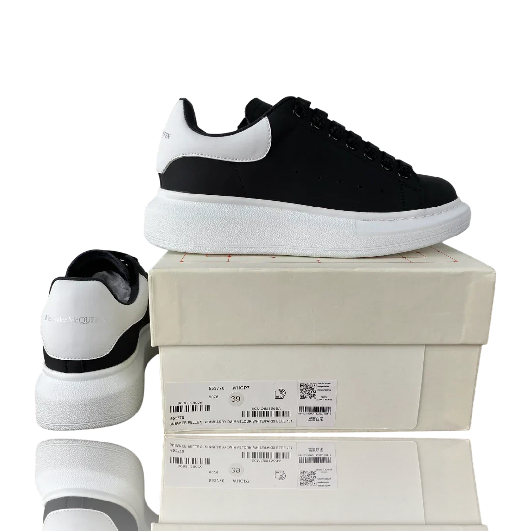 McQueen Oversized Sneaker 'Black White'