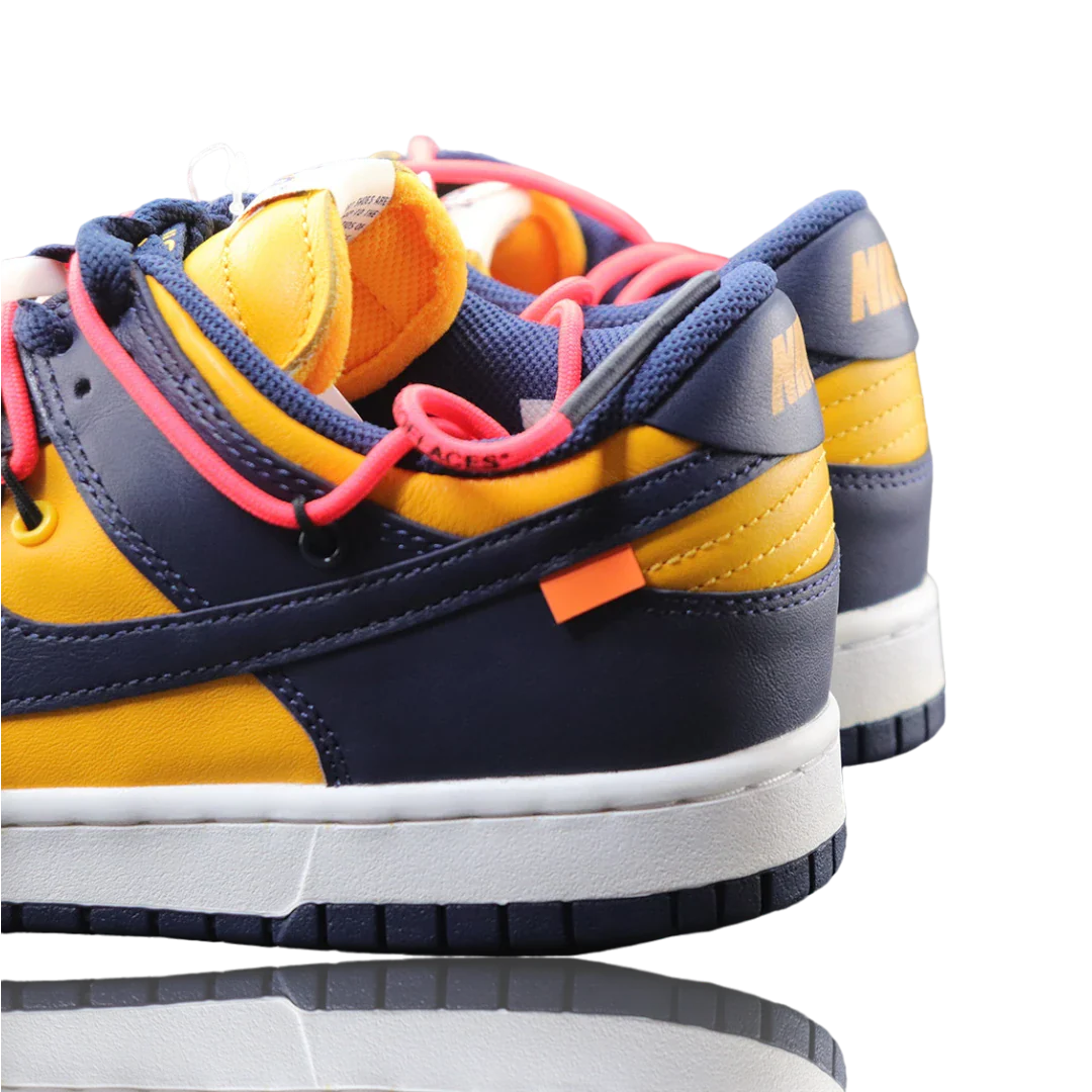 Off-White x SB Dnk Low 'University Gold'