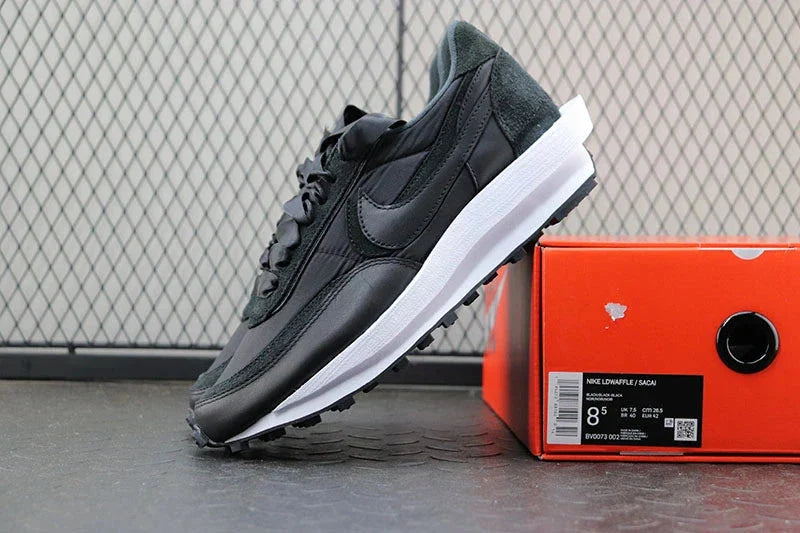 Sacai x LD Waffle 'Black Nylon'
