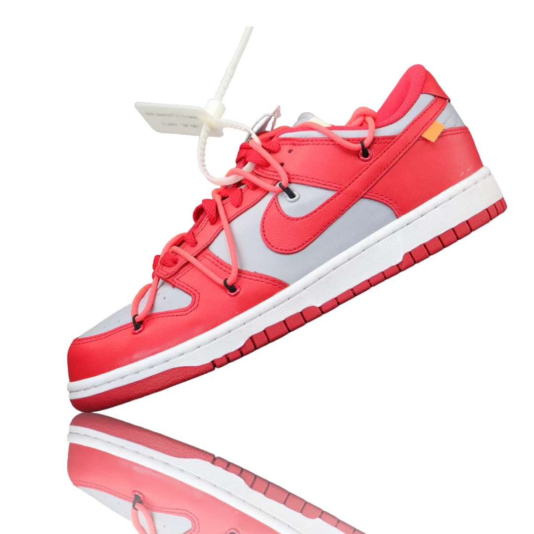 Off-White x SB Dnk Low 'University Red'