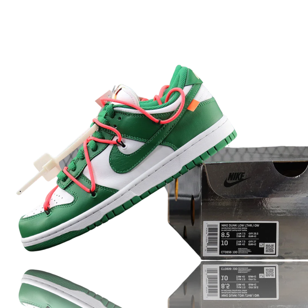 Off-White x SB Dnk Low 'Pine Green'