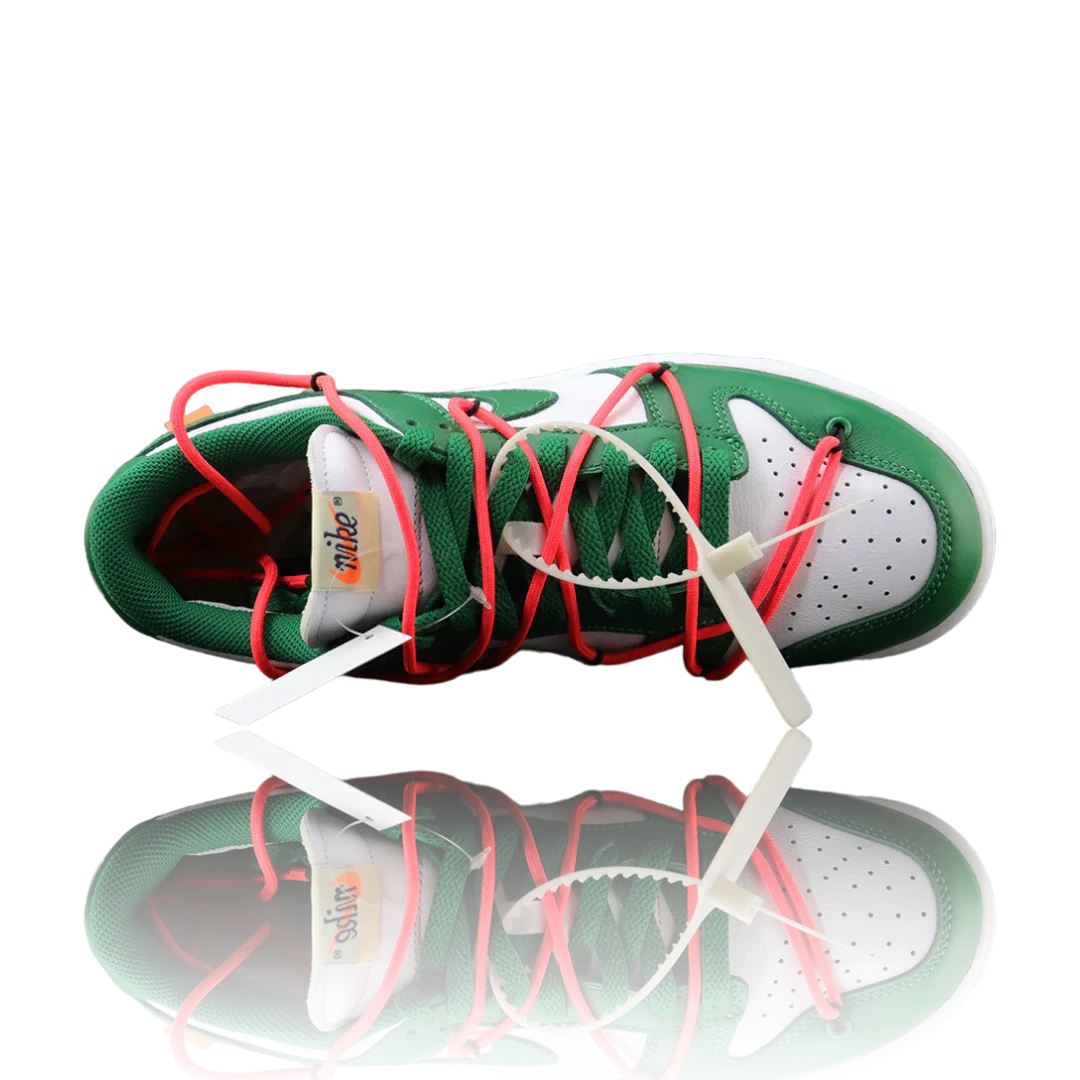 Off-White x SB Dnk Low 'Pine Green'