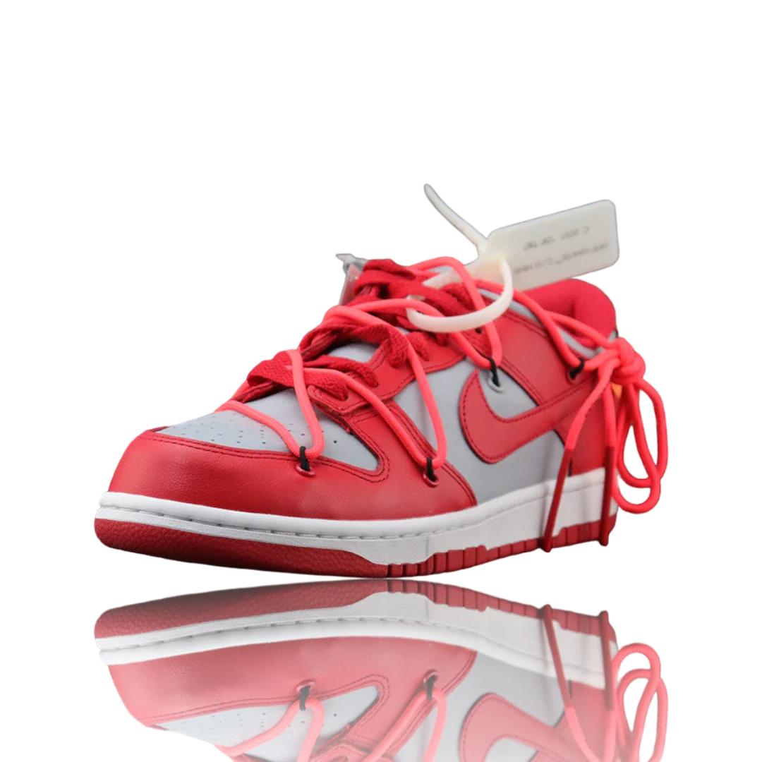 Off-White x SB Dnk Low 'University Red'