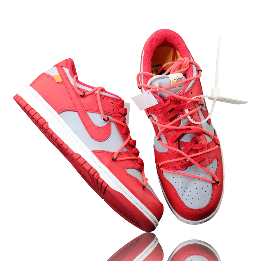 Off-White x SB Dnk Low 'University Red'