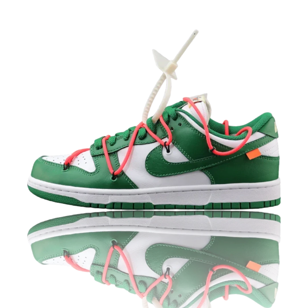 Off-White x SB Dnk Low 'Pine Green'