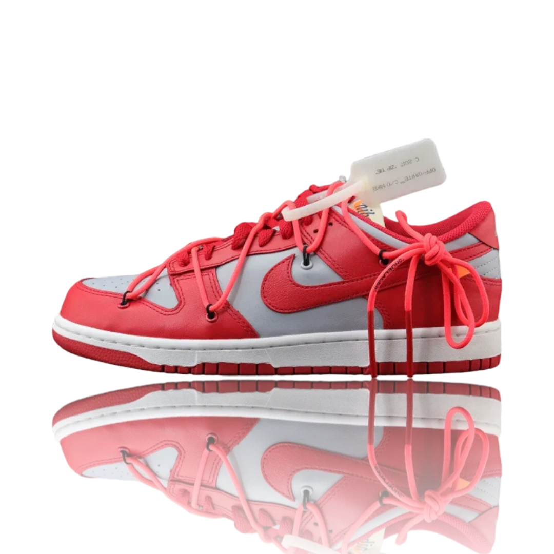 Off-White x SB Dnk Low 'University Red'