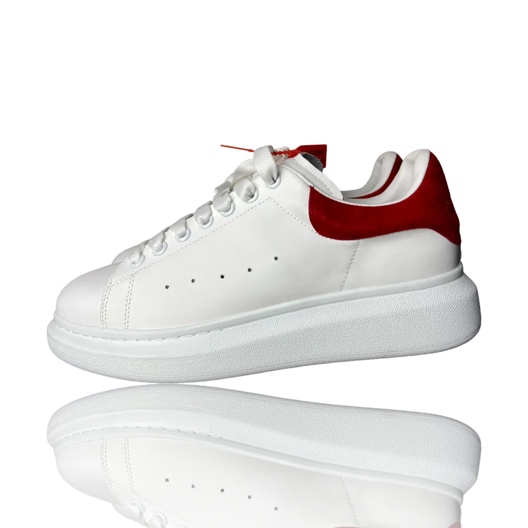 McQueen Oversized 'White Lust Red'
