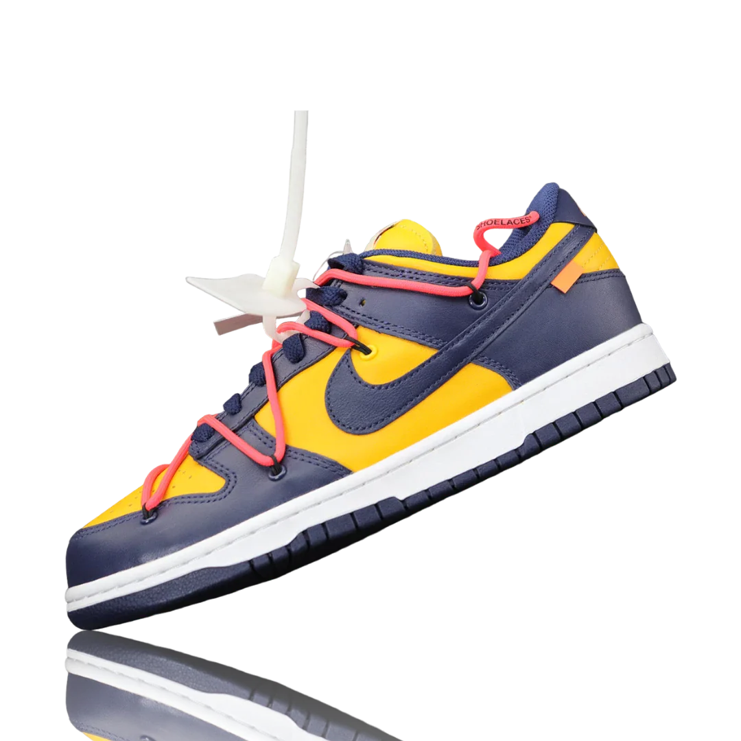 Off-White x SB Dnk Low 'University Gold'